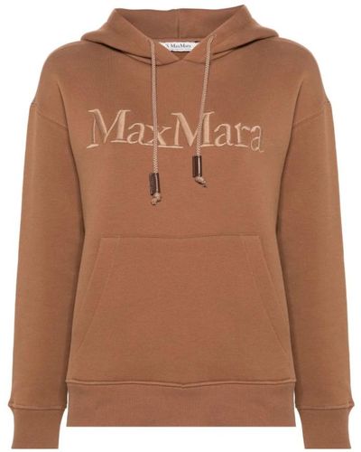 Max Mara Hoodies - Brown