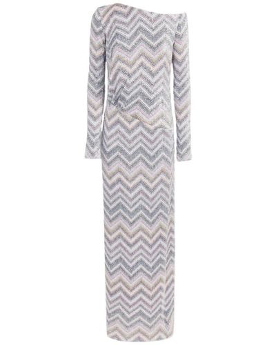 Missoni Knitted Dresses - Grey