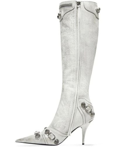 Balenciaga Heeled Boots - Grey