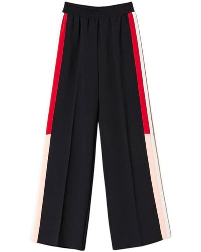 Twin Set Pantaloni eleganti per donne - Nero
