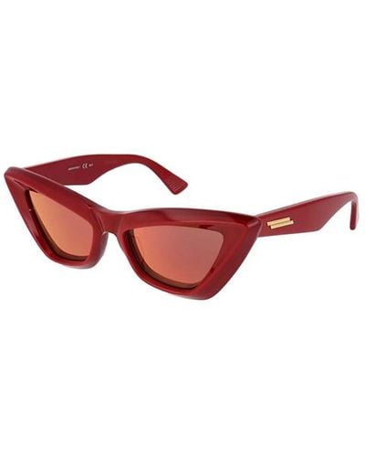 Bottega Veneta Gafas de sol rojas bv 1101s - Rojo