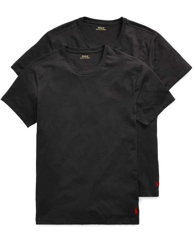 Ralph Lauren Stylisches 2-in-1 t-shirt - Schwarz