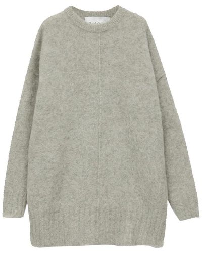 Rodebjer Alpaka pullover für entspannte wochenenden - Grau