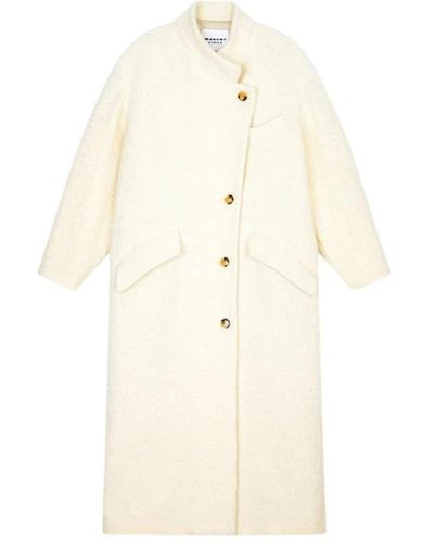 Isabel Marant Single-Breasted Coats - White