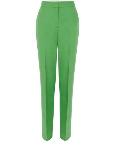 Alexander McQueen Suit Pants - Green
