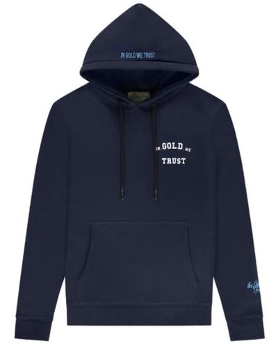In Gold We Trust Sweatshirts & hoodies > hoodies - Bleu