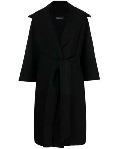 Gianluca Capannolo Coats > belted coats - Noir
