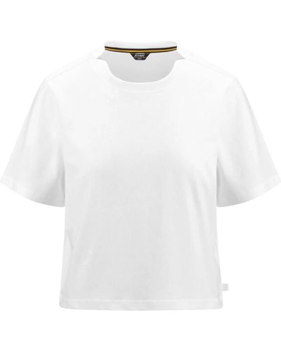 K-Way T-shirts - Weiß