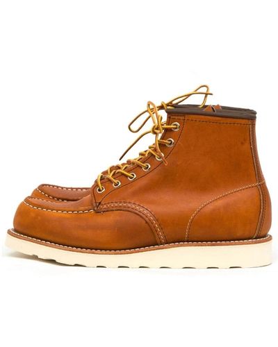 Red Wing Lace-Up Boots - Brown