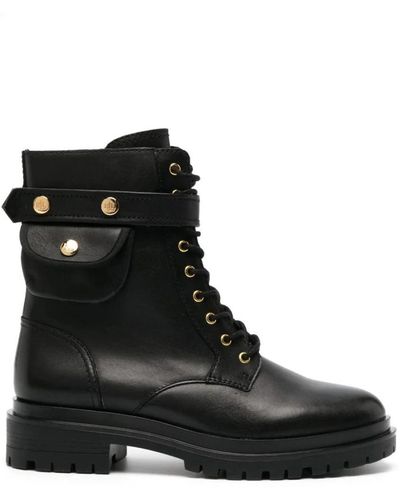 Ralph Lauren Shoes > boots > lace-up boots - Noir