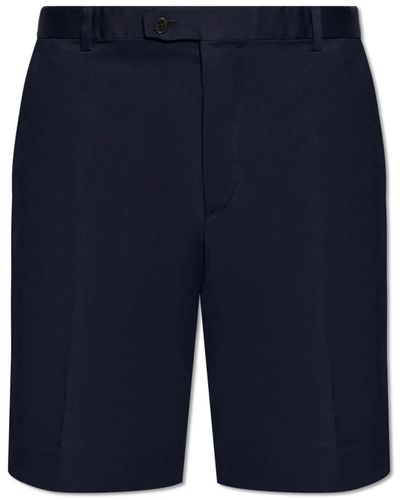 Brioni Shorts > short shorts - Bleu