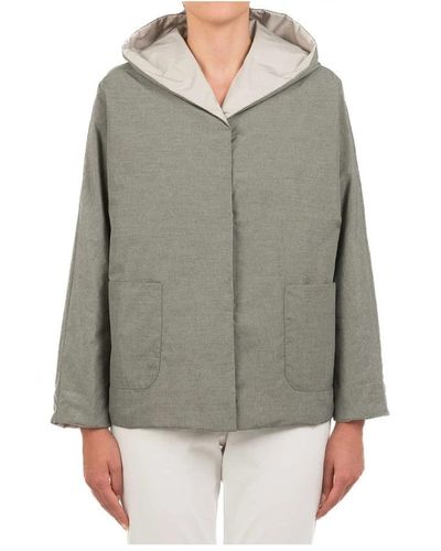 Le Tricot Perugia Light Jackets - Grey