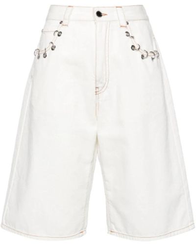 Pinko Casual shorts - Blanco