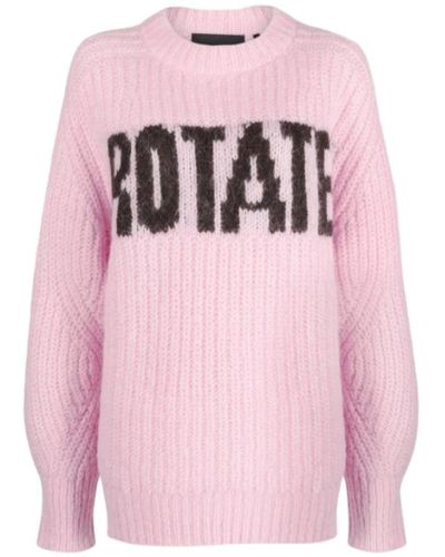 ROTATE BIRGER CHRISTENSEN Jersey de punto oversize - rotate sweaters - Rosa