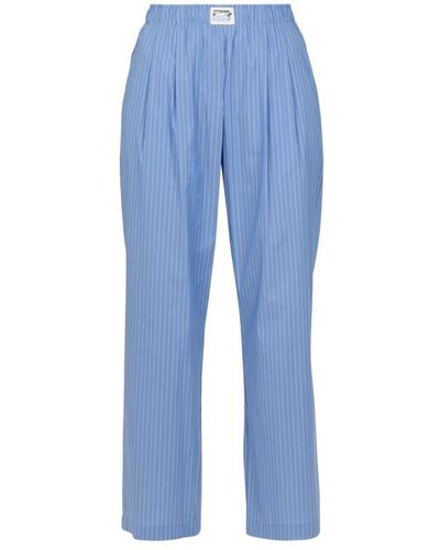 Ottod'Ame Trousers > cropped trousers - Bleu