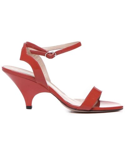 Marc Ellis Shoes > sandals > high heel sandals - Rouge