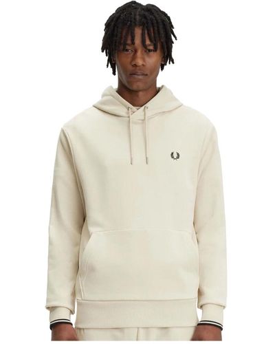 Fred Perry Hoodies - Natur