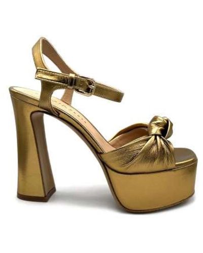 Roberto Festa Shoes > sandals > high heel sandals - Métallisé