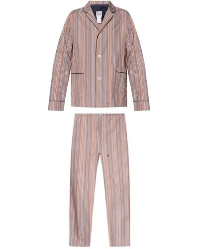 Paul Smith Zweiteiliges Pyjama-Set - Pink