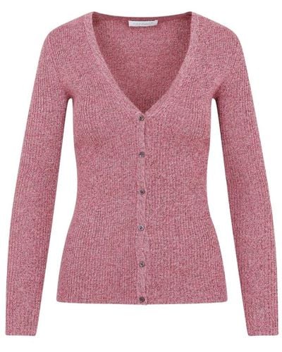 Gabriela Hearst Luxuriöser cashmere seiden cardigan - Pink