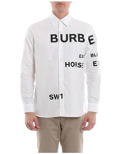 Burberry Camicia casual - Bianco