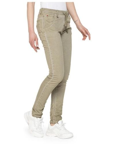 Carrera Slim-Fit Jeans - Metallic