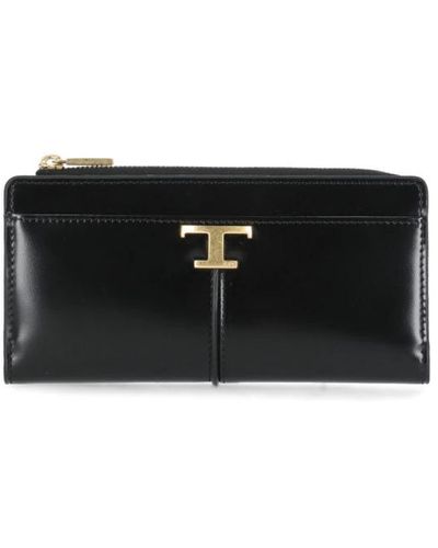 Tod's Wallets cardholders - Nero