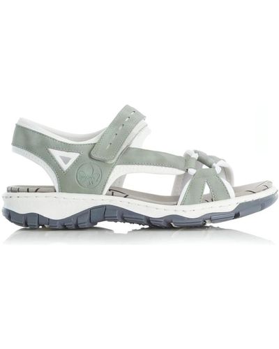 Rieker Flat sandals - Verde