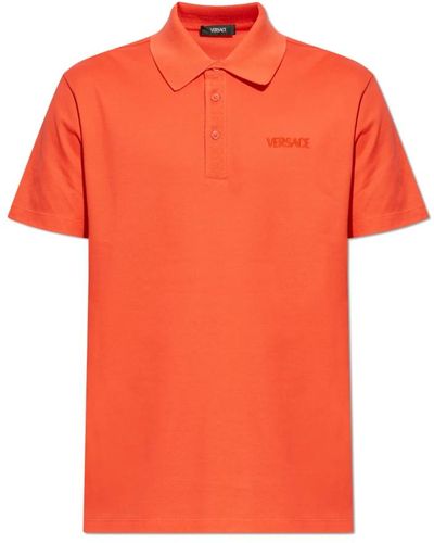 Versace Polo mit logo - Orange