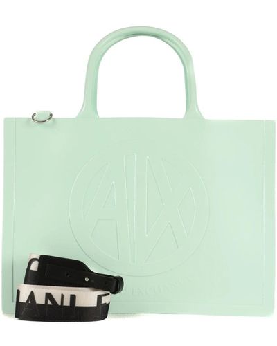 Armani Exchange Tote Bags - Green