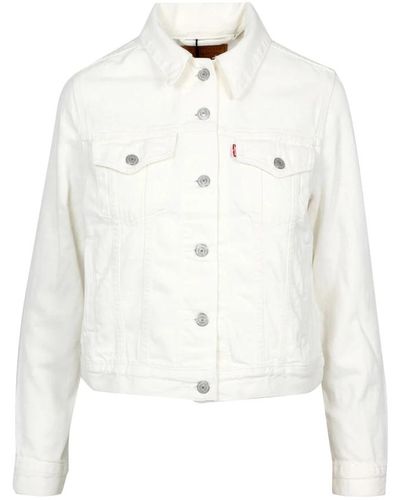 Levi's Denim Jackets - Weiß
