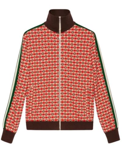 Gucci Sweatshirts & hoodies > zip-throughs - Rouge