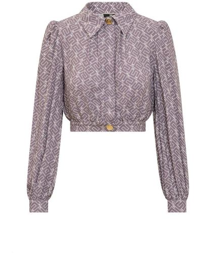 Elisabetta Franchi Blouses & shirts > shirts - Violet