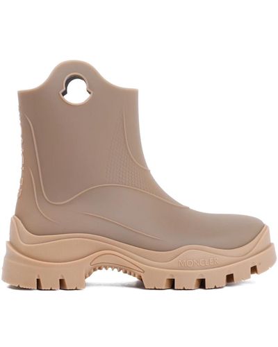 Moncler Shoes > boots > rain boots - Marron