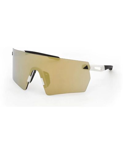 adidas Matte white/brown sunglasses sp0104 - Weiß