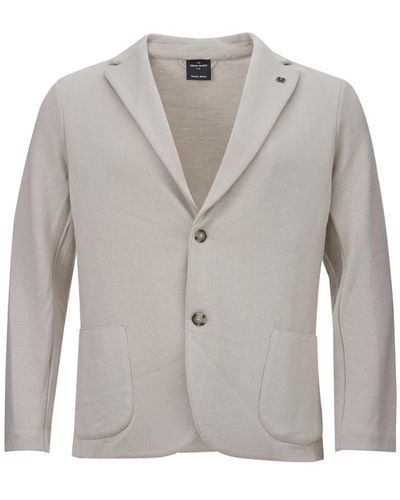 Gran Sasso Stylische blazer für männer - Grau