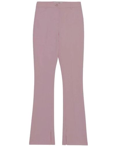 Blugirl Blumarine Trousers > wide trousers - Violet