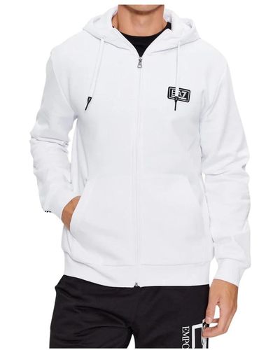 EA7 Sweatshirts & hoodies > hoodies - Blanc