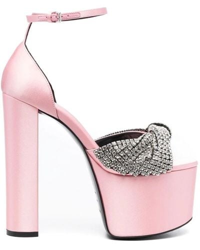 Sergio Rossi Elegante plateau-sandalen - Pink