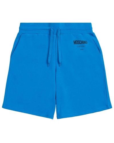 Moschino Shorts estivi alla moda per uomo - Blu