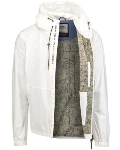 Aeronautica Militare Rain giacche - Bianco