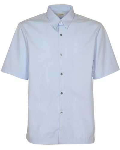 Dries Van Noten Short Sleeve Shirts - Blue