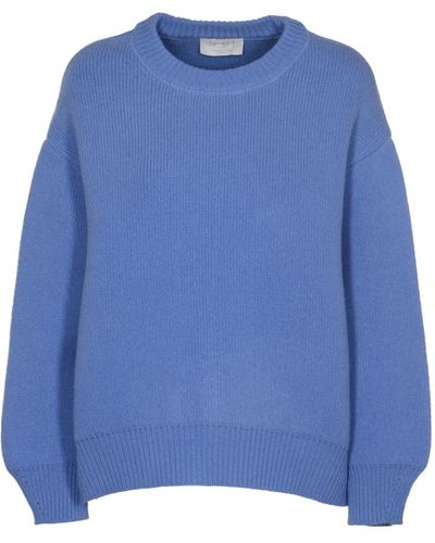 Daniele Fiesoli Round-Neck Knitwear - Blue