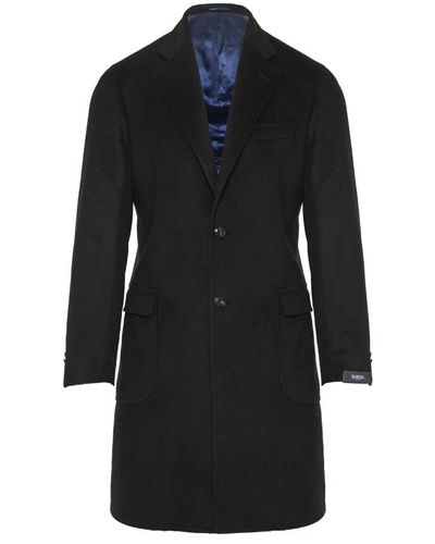 Barba Napoli Coats > single-breasted coats - Noir