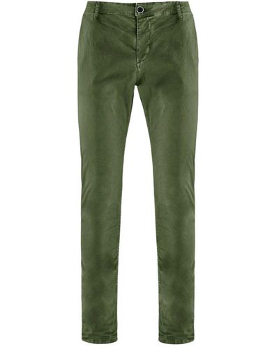 Bomboogie Pantaloni chino slim fit - Verde