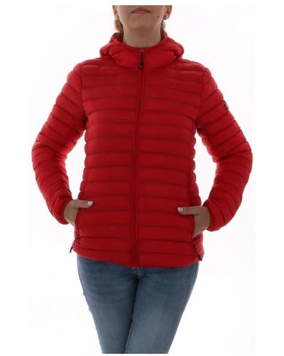 Ciesse Piumini Chaqueta roja con capucha para mujer - Rojo