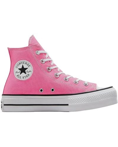 Converse Lift platform chuck taylor all star - Pink