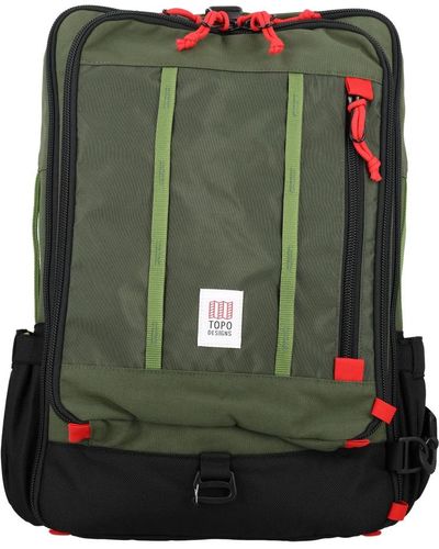 Topo Olivgrüne -handtasche mit mehreren taschen