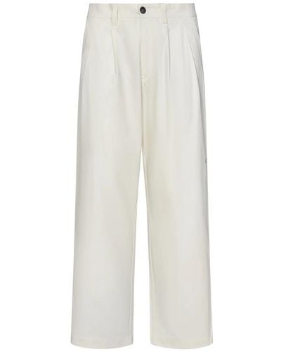 Sease Wide Trousers - White