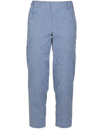 Ottod'Ame Trousers > slim-fit trousers - Bleu